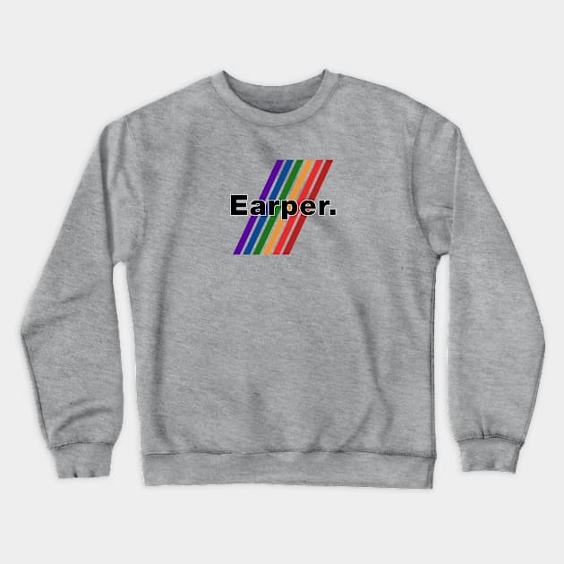 Earper Pride Stripes Crewneck Sweatshirt by viking_elf